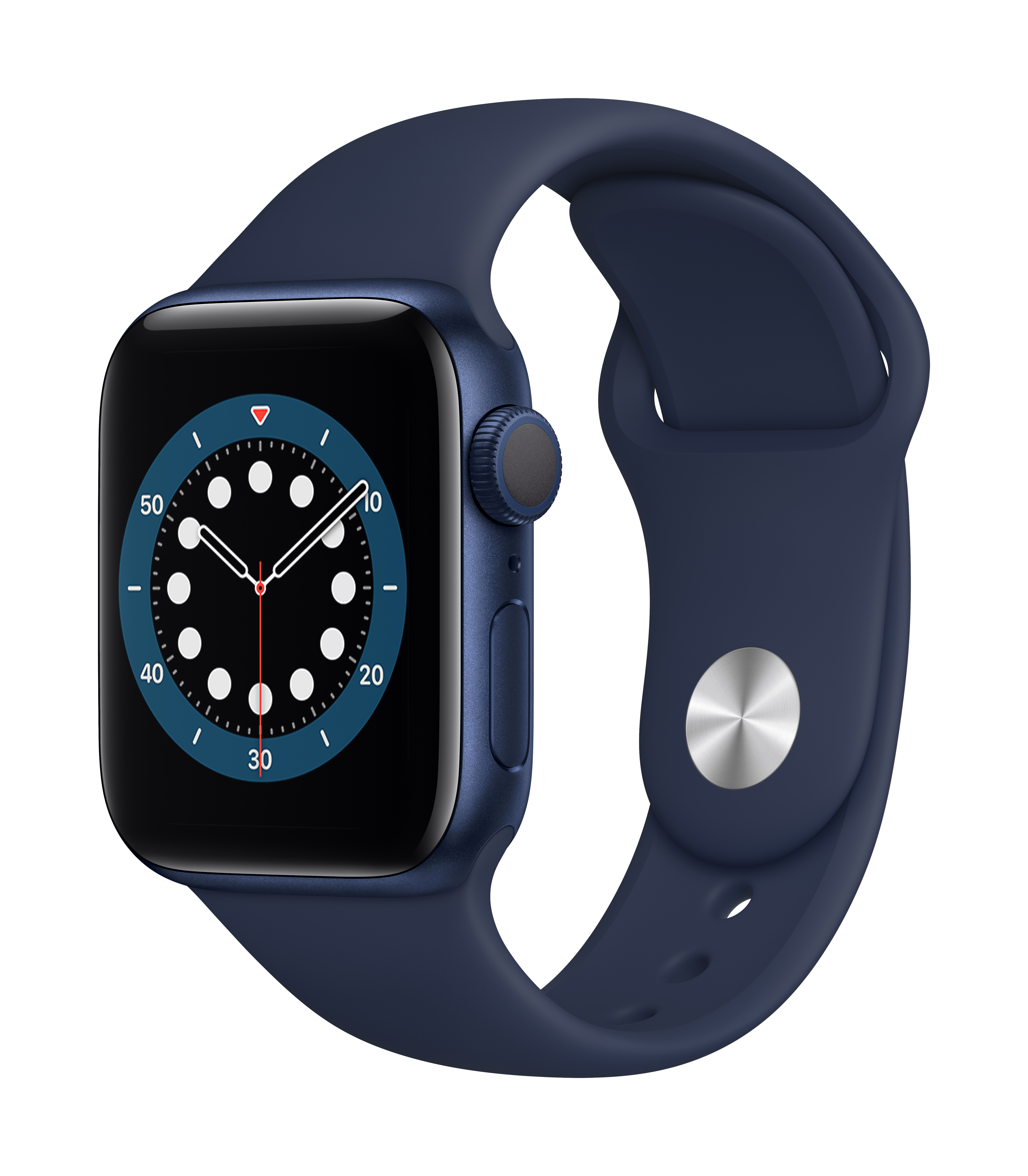 Apple Watch Series 6 Blue Aluminium Case & Navy Sport Band